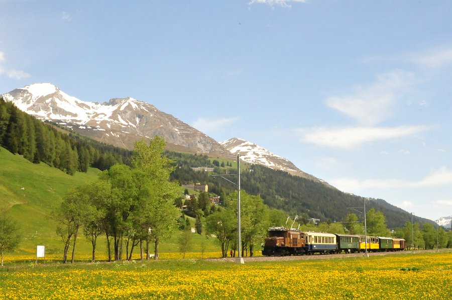 2019.06.11 RhB Ge 6-6 I 415 Krokodil von Davos nach Filisur und zurück (1)